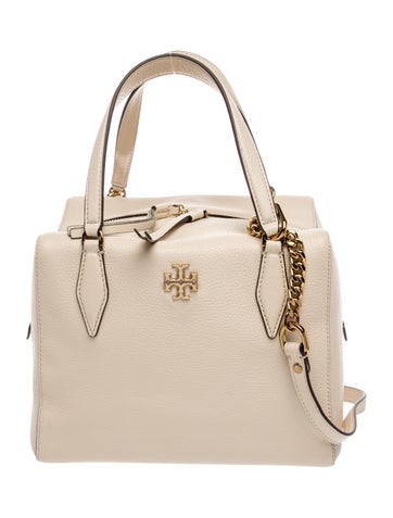 Leather Top Handle Bag