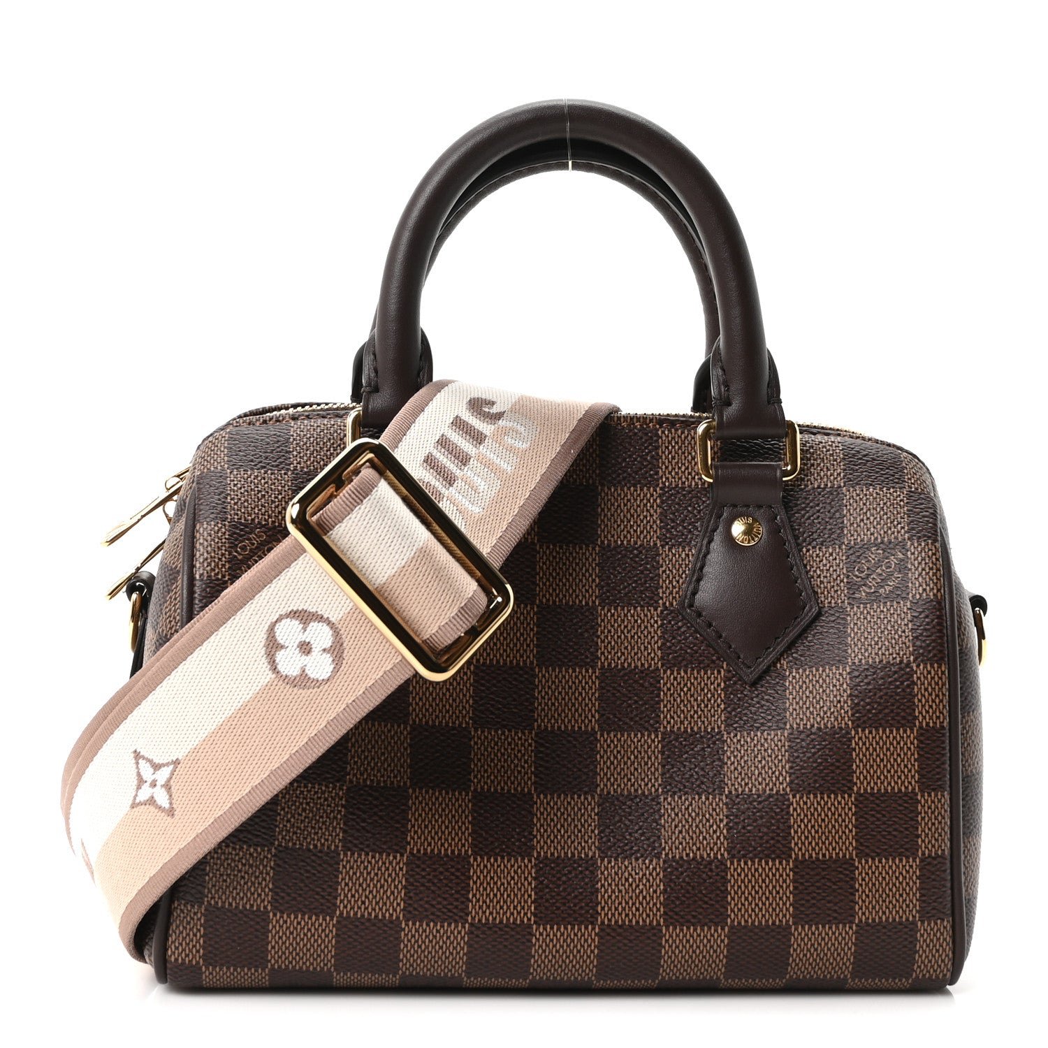 Louis Vuitton Damier Ebene Speedy Bandouliere 20