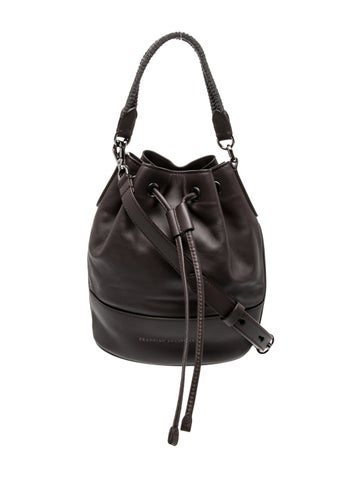 Leather Bucket Bag