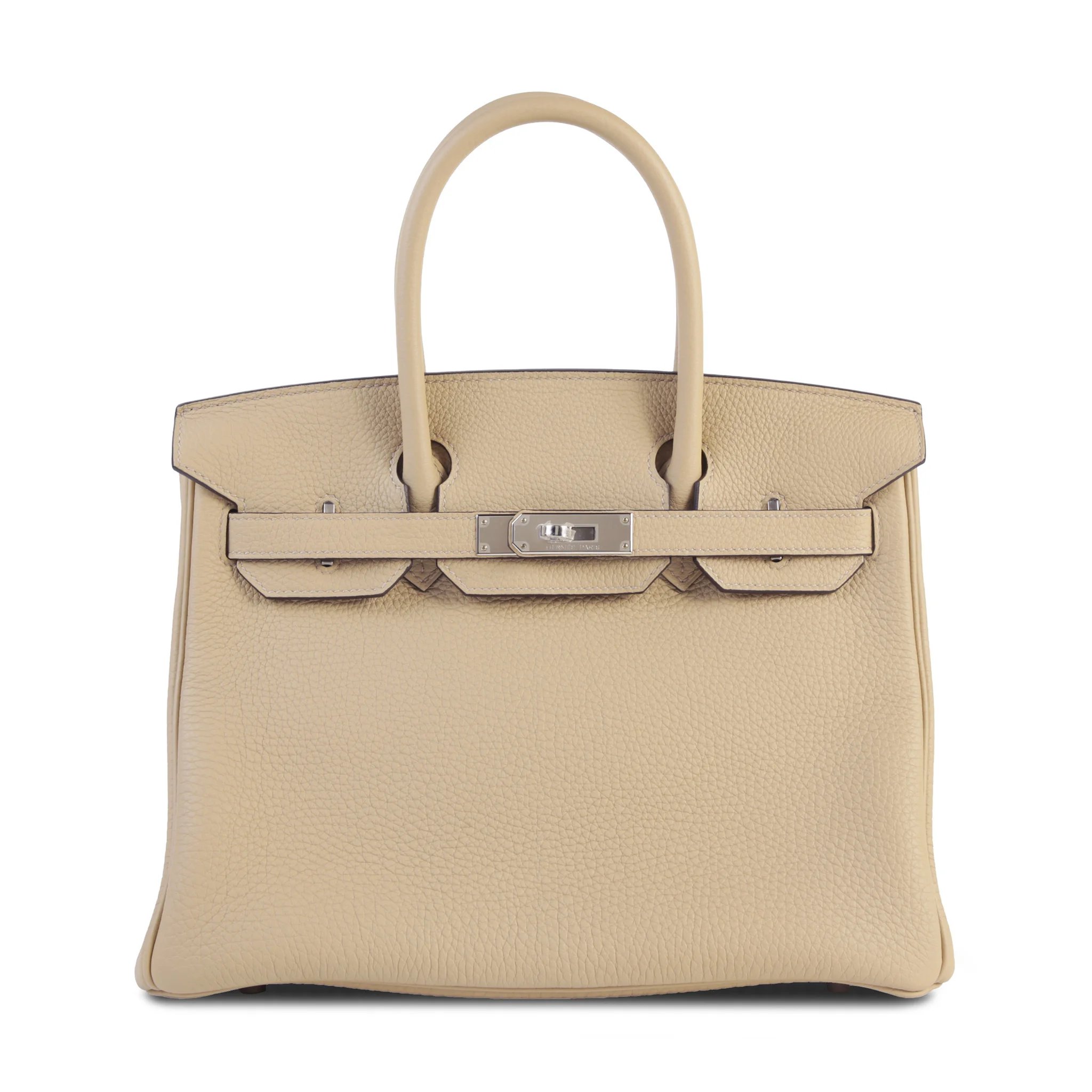 Brand New ( Rank N ) HERMÈS Birkin 30 Trench (S2) Clemence Palladium hardware K (2025)
