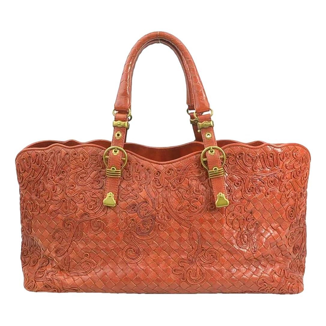 Bottega Veneta Cabat leather handbag