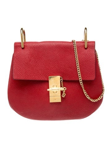 Leather Chloe Drew Shoulder Bag Mini