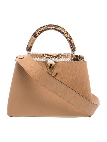 Taurillon Leather Capucines BB
