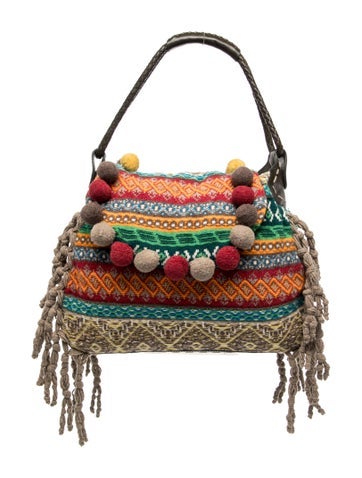Alexander McQueen Wool Shoulder Bag