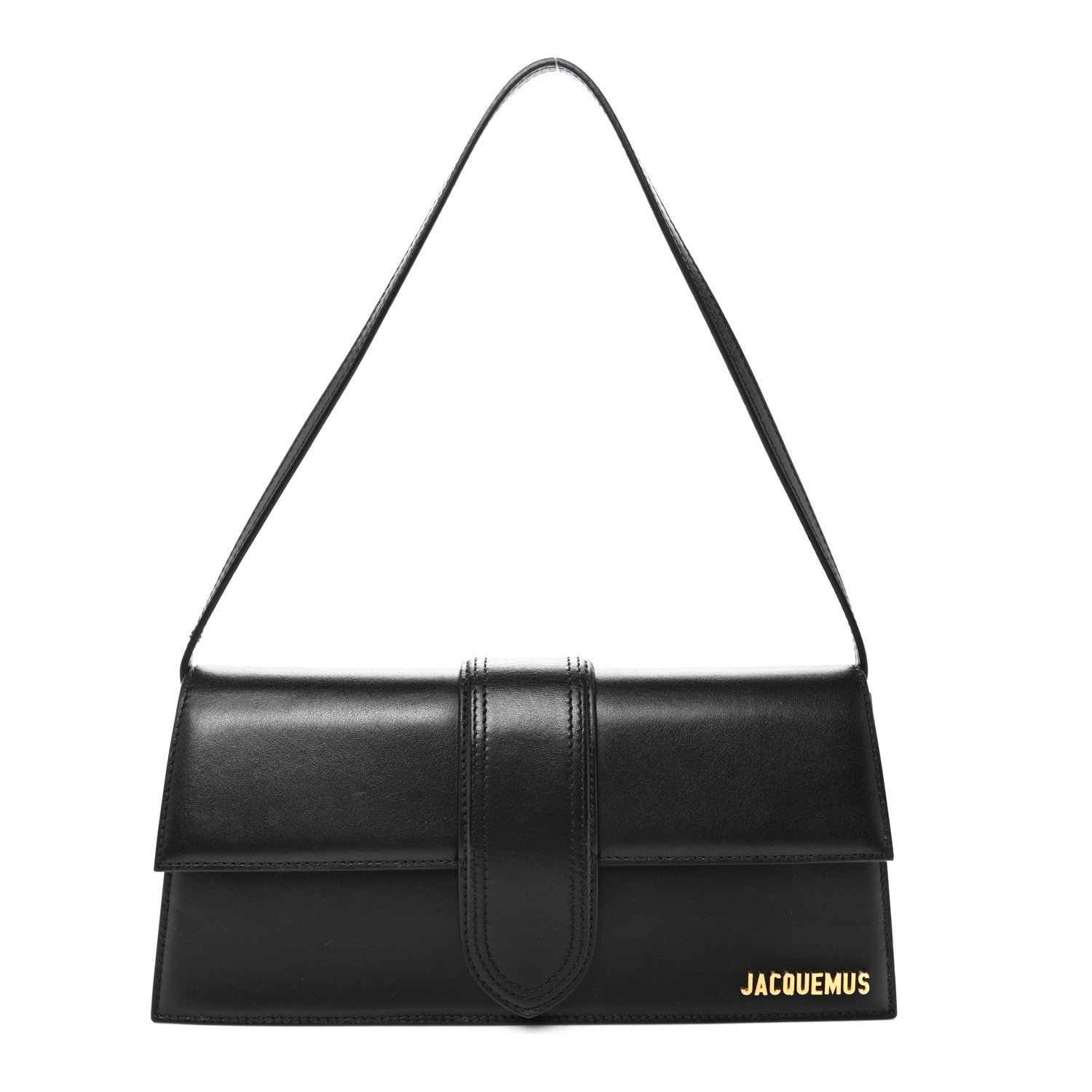 Jacquemus Jacquemus Smooth Calfskin Le Grand Bambino Long Black