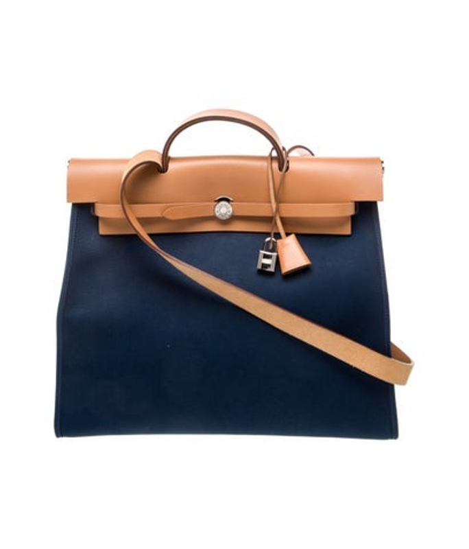 Hermes Toile Vache Hunter Herbag Zip 39