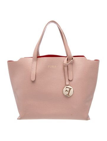 Furla Saffiano Leather Top Handle Bag