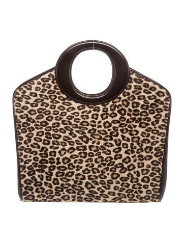 Ponyhair Vintage Dior Top Handle Bag