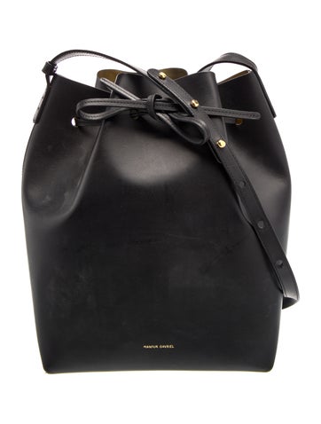 Mansur Gavriel Leather Bucket Bag