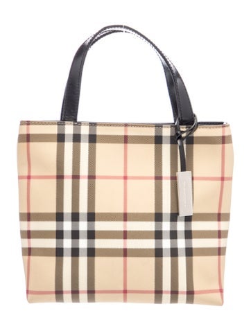 Nova Check Top Handle Bag