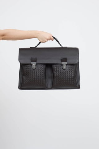 Intrecciato Briefcase