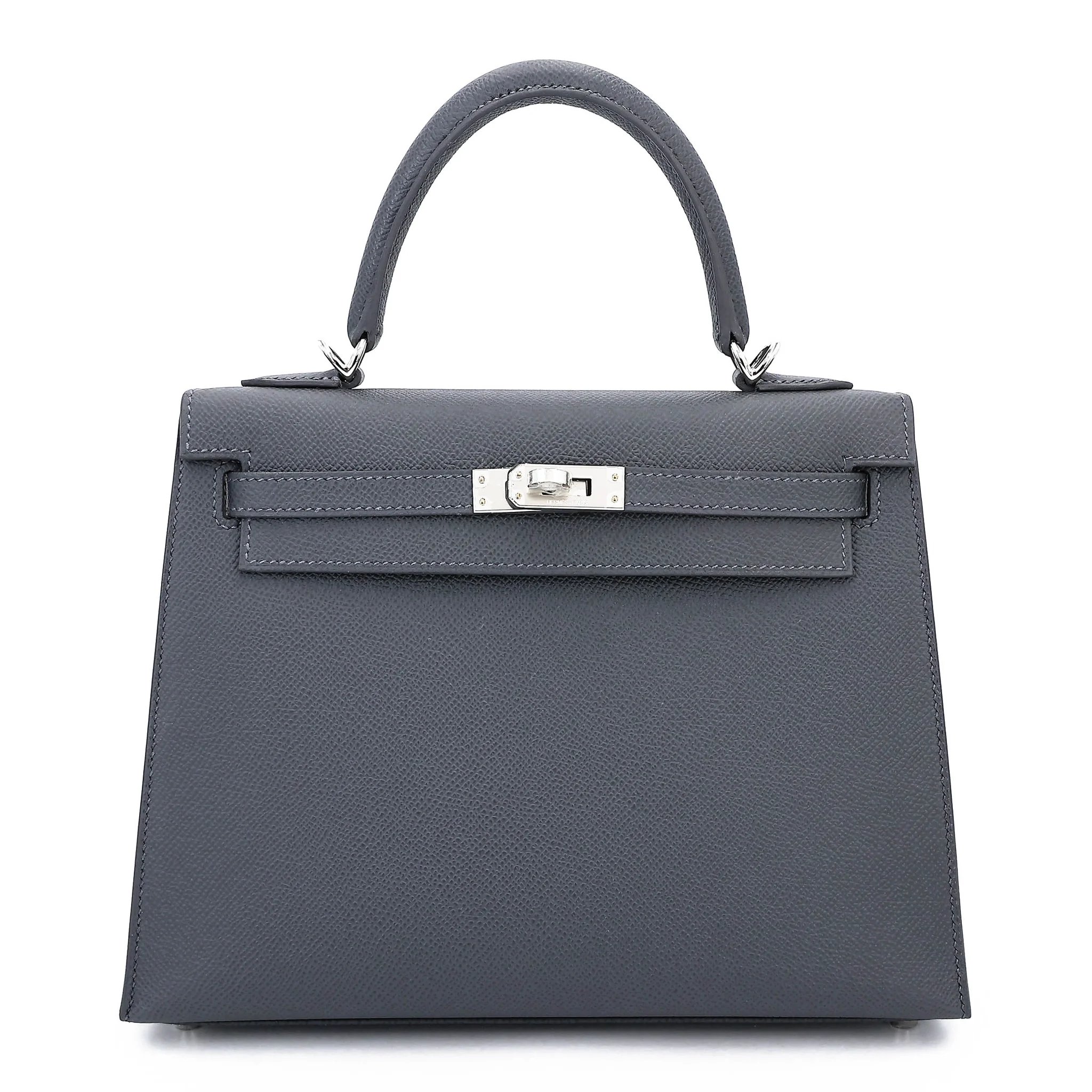 Hermes Kelly 25 Sellier Ardoise (85) Epsom Palladium hardware G (2026)