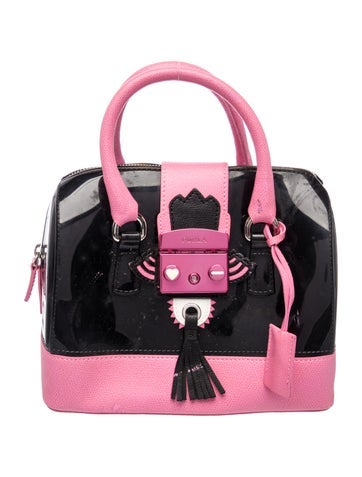 Leather Top Handle Bag