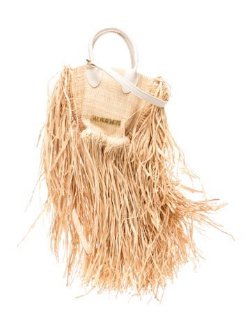 Straw Top Handle Bag