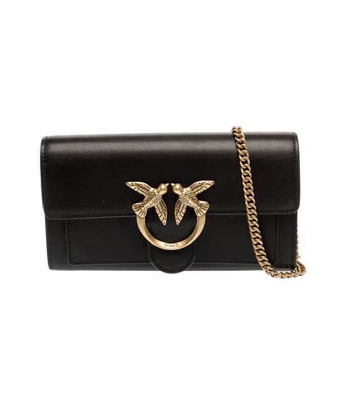 Pinko Leather Shoulder Bag