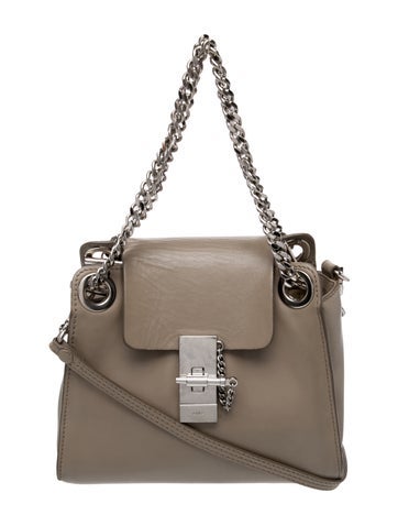 Chloe Leather Top Handle Bag