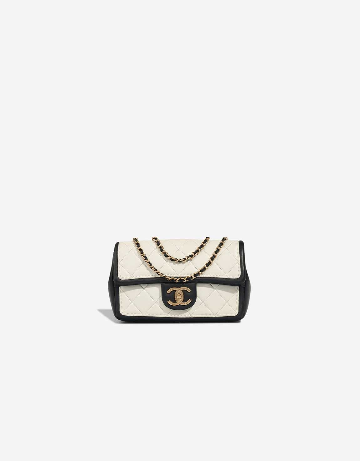 
		Timeless Mini Rectangular Lamb Black / White    