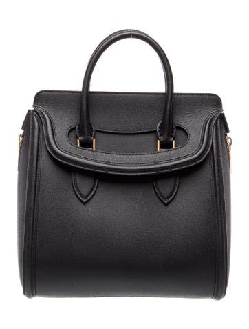 Alexander McQueen Leather Top Handle Bag