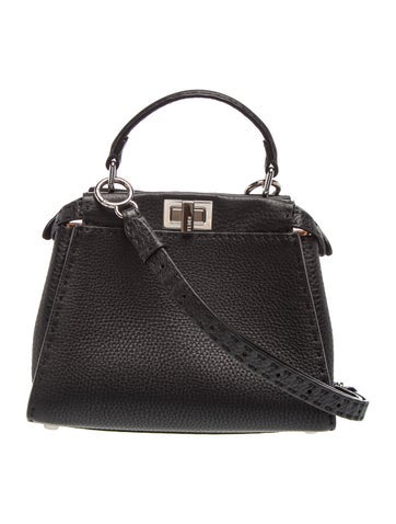 Leather Peekaboo Mini