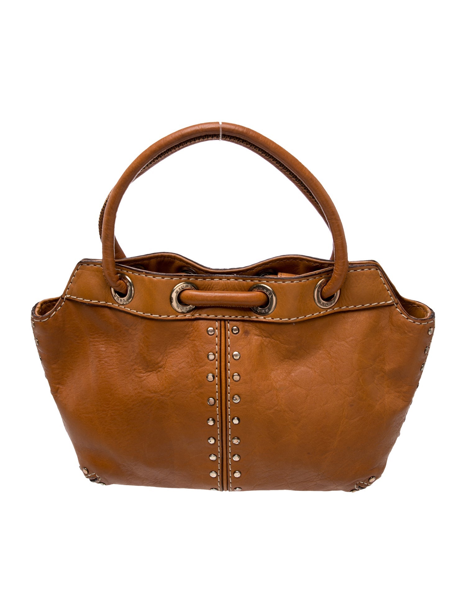 Leather Top Handle Bag