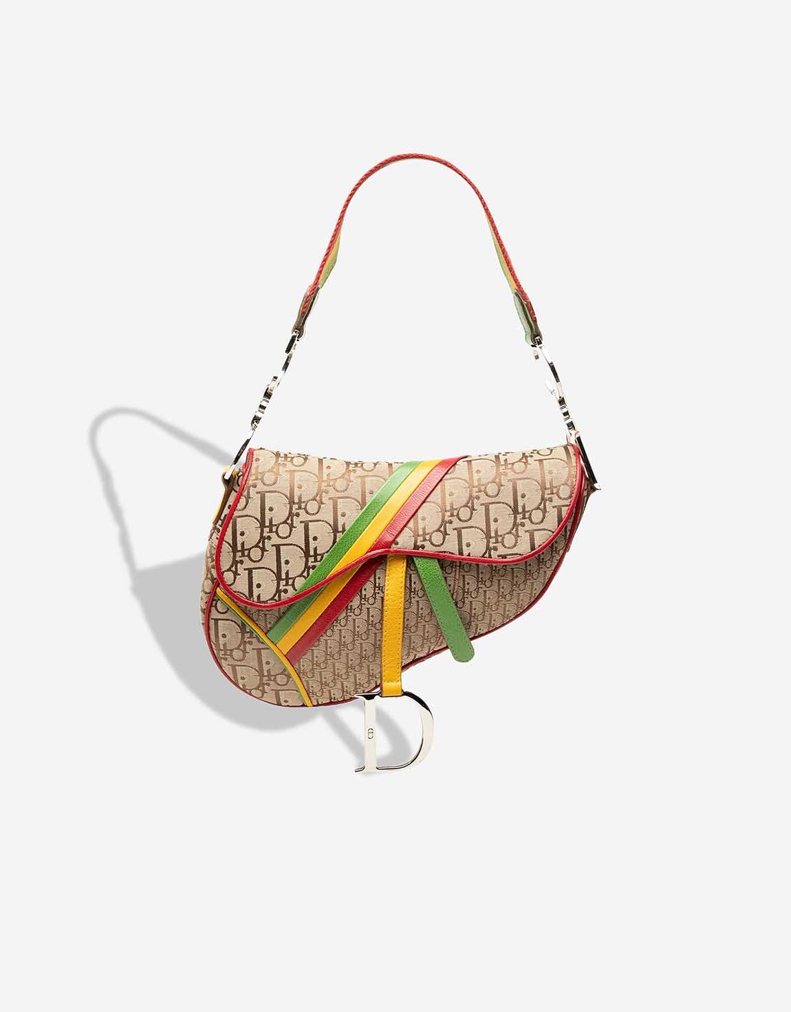 
		Saddle Rasta Medium Canvas Beige / Green / Yellow / Red    