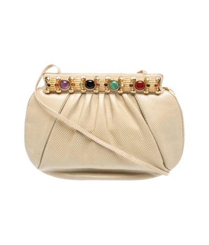 Judith Leiber Leiber Leather Evening Bag