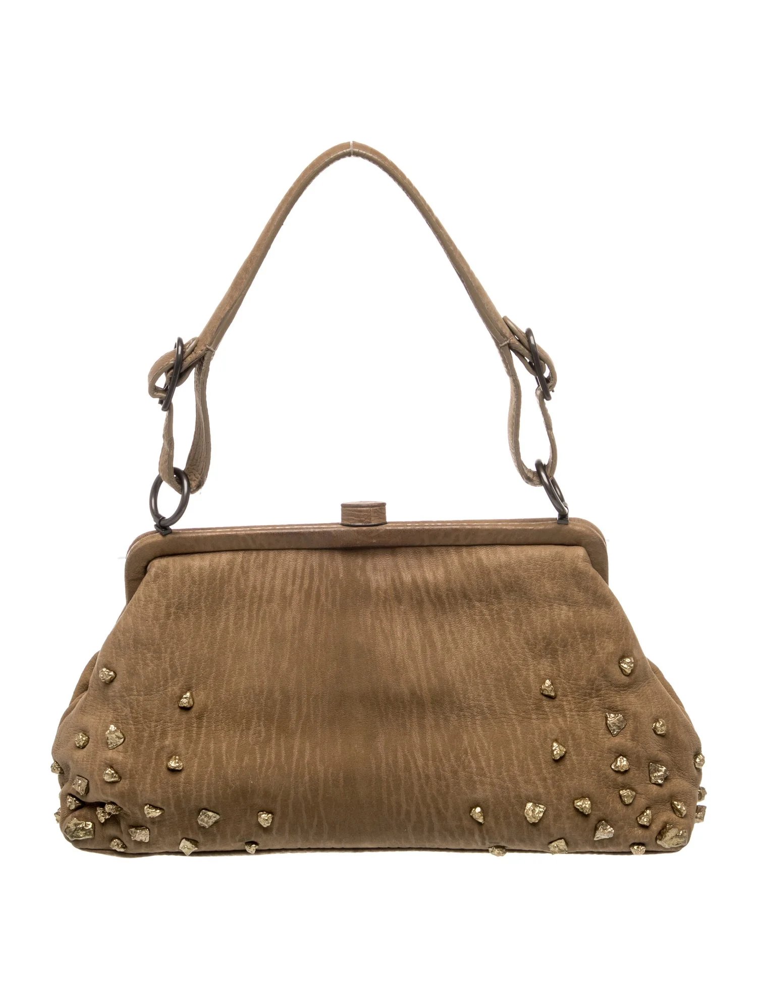 Leather Top Handle Bag