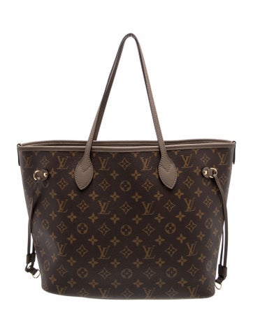 LV Monogram Neverfull Inside Out w Pouch MM