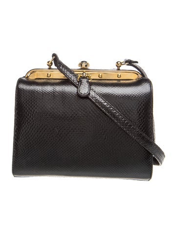 Snakeskin Evening Bag