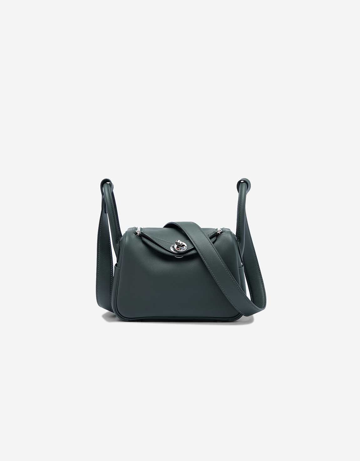 Hermes 
		Lindy Mini Clémence Vert Mangrove    