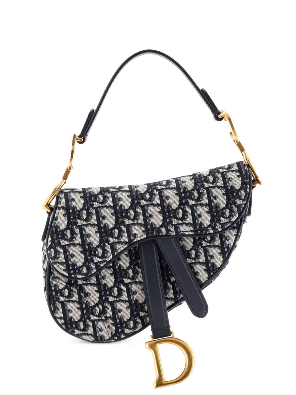 Saddle Handbag Oblique Canvas Mini shoulder bag