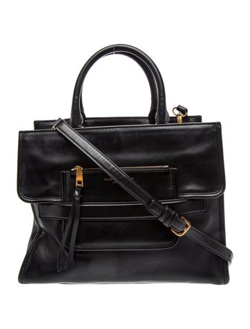 Leather Top Handle Bag