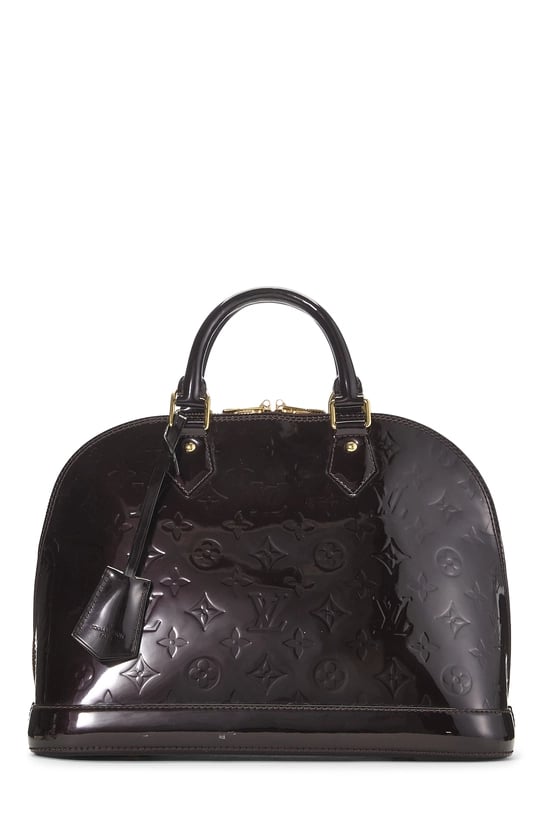 Louis Vuitton Amarante Monogram Vernis Alma PM NM
