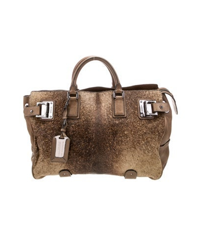 Barbara Bui Bui Ponyhair Top Handle Bag