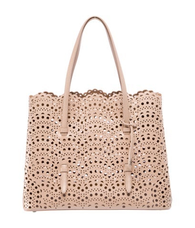 Alaia Leather Shoulder Bag