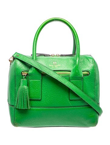 Leather Top Handle Bag