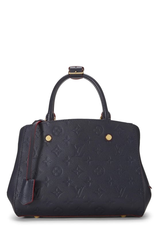 Bleu Infini Monogram Empreinte Montaigne BB