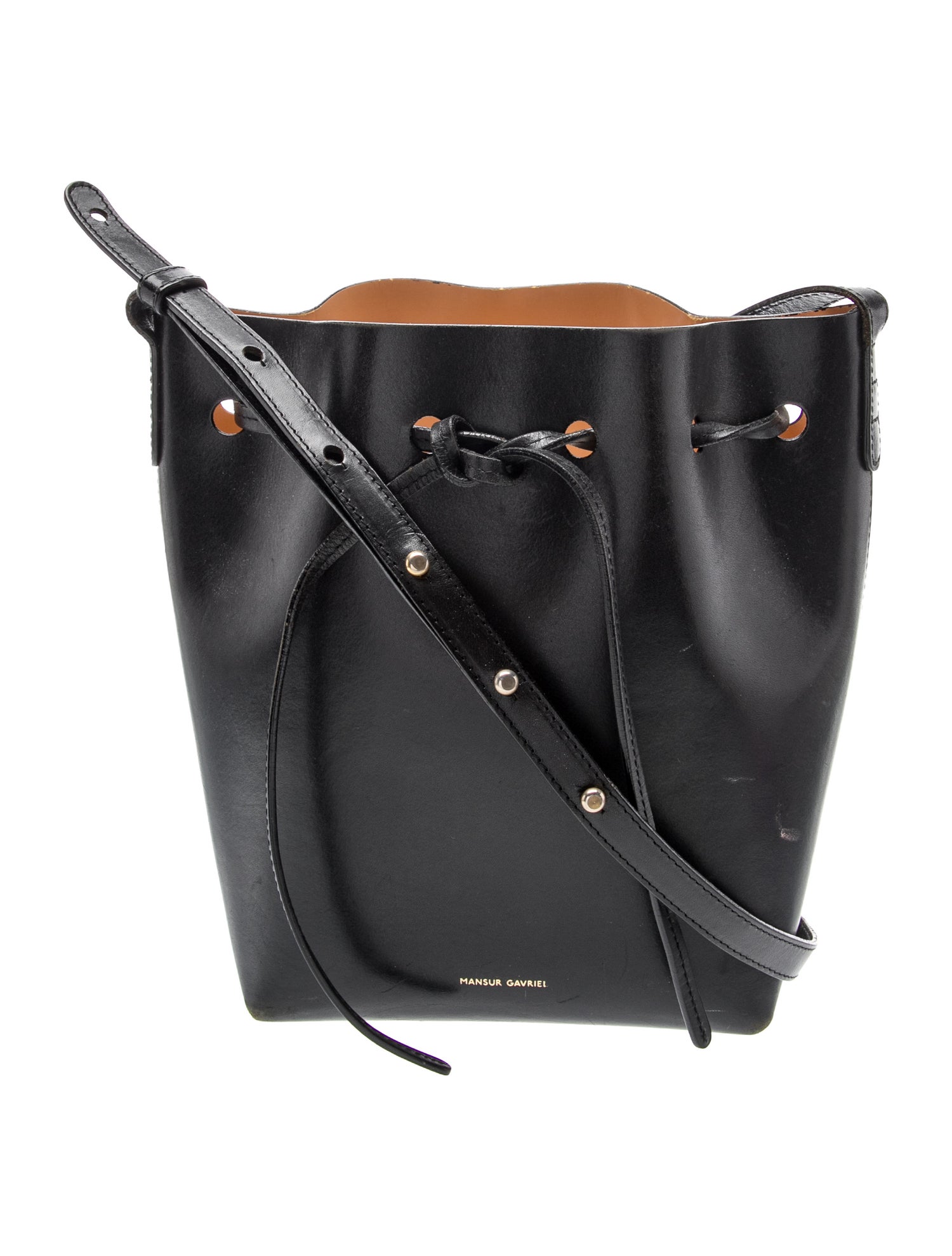Leather Bucket Bag