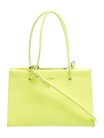 Medea Leather Top Handle Bag