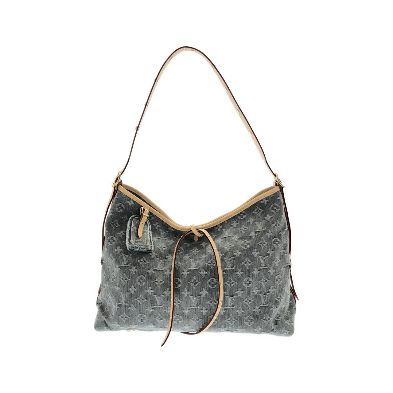 Louis Vuitton Monogram Denim Carryall M13289 Shoulder Bag