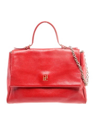 Leather Top Handle Bag