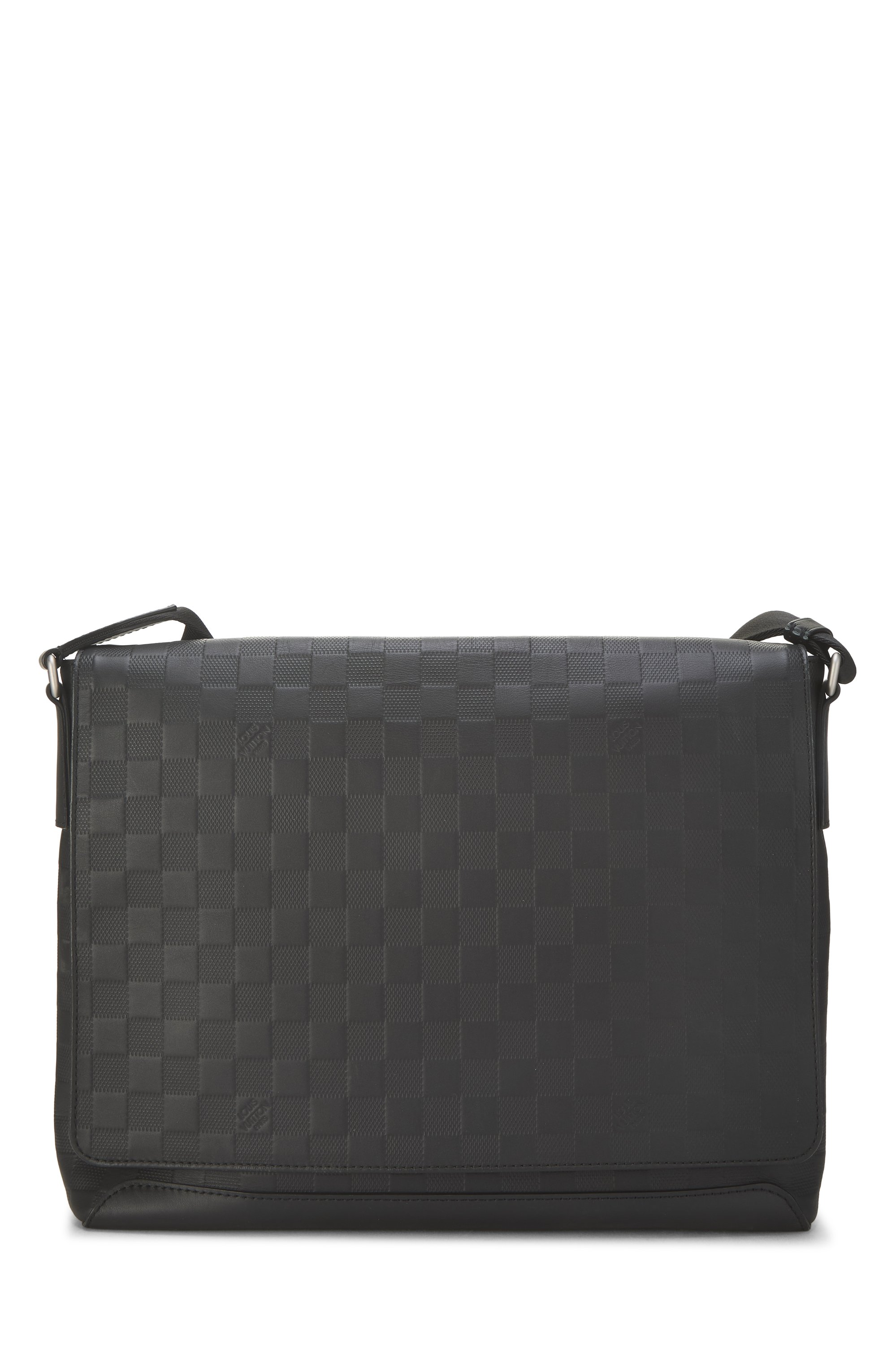 Black Damier Infini District Messenger MM