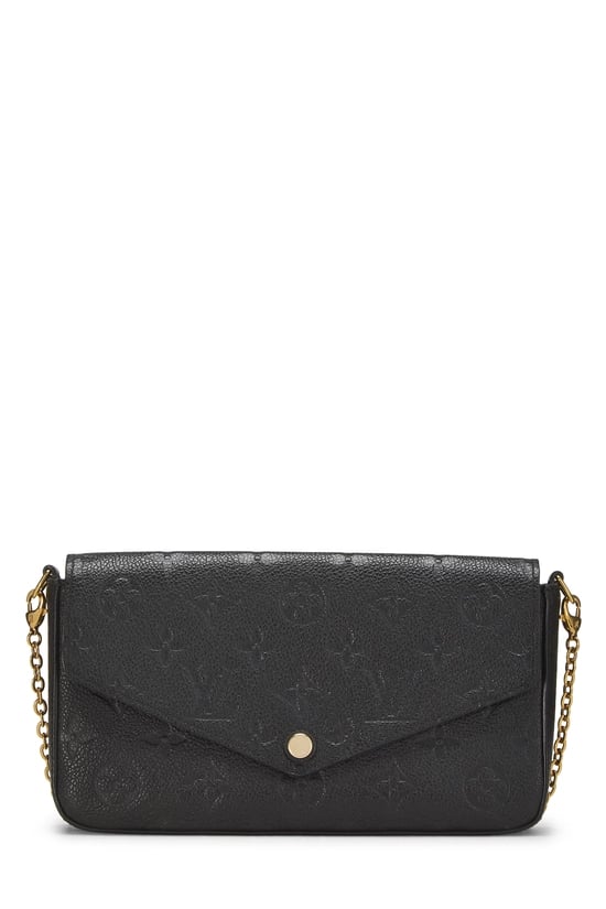 Black Monogram Empreinte Pochette Felicie