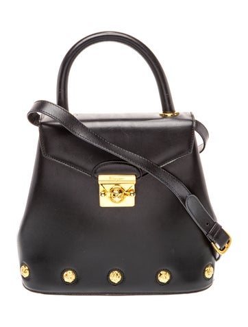 Leather Top Handle Bag