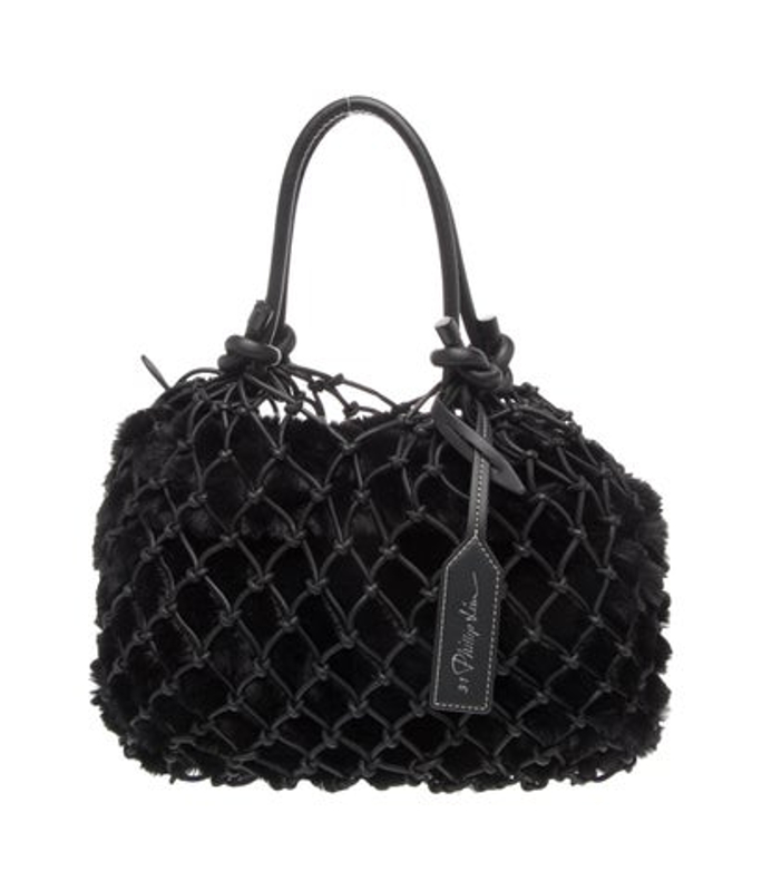 3.1 Phillip Lim 1 Phillip Lim Faux Fur Top Handle Bag