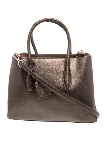 Leather Top Handle Bag