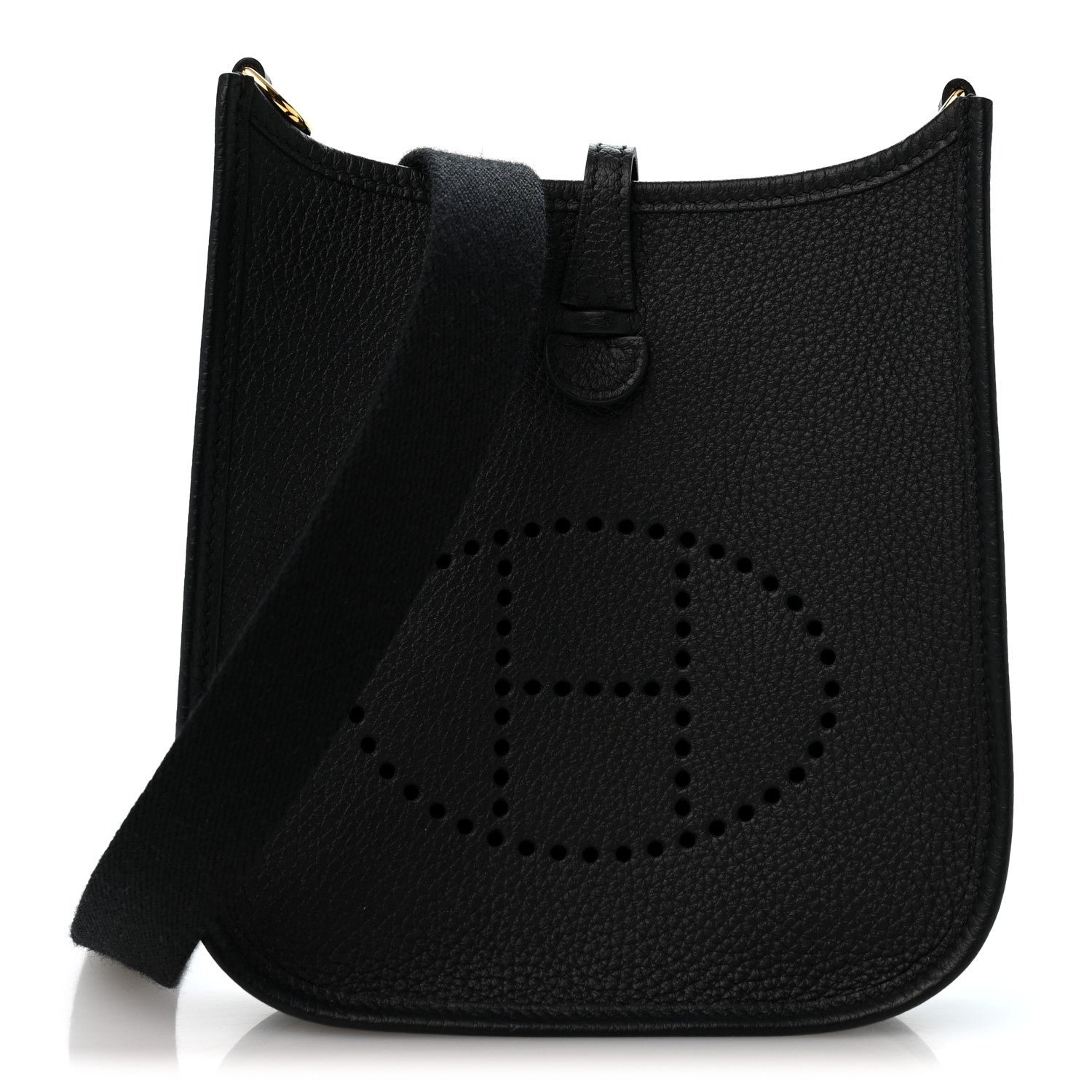 Hermes Taurillon Clemence Evelyne TPM Black