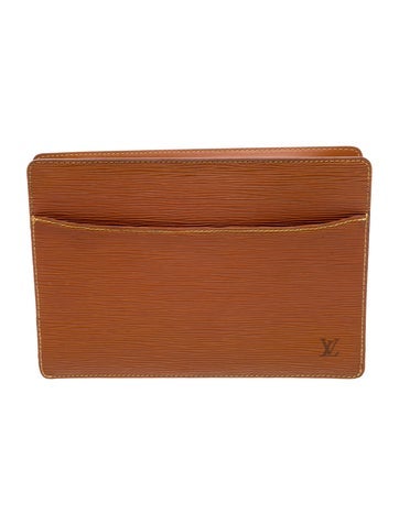 Epi Leather Epi Pochette Homme