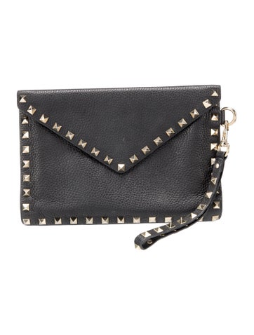Valentino Leather Clutch