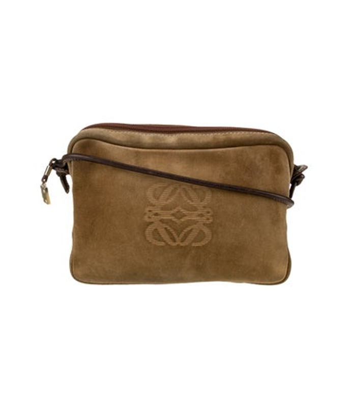 Loewe Suede Crossbody Bag Vintage